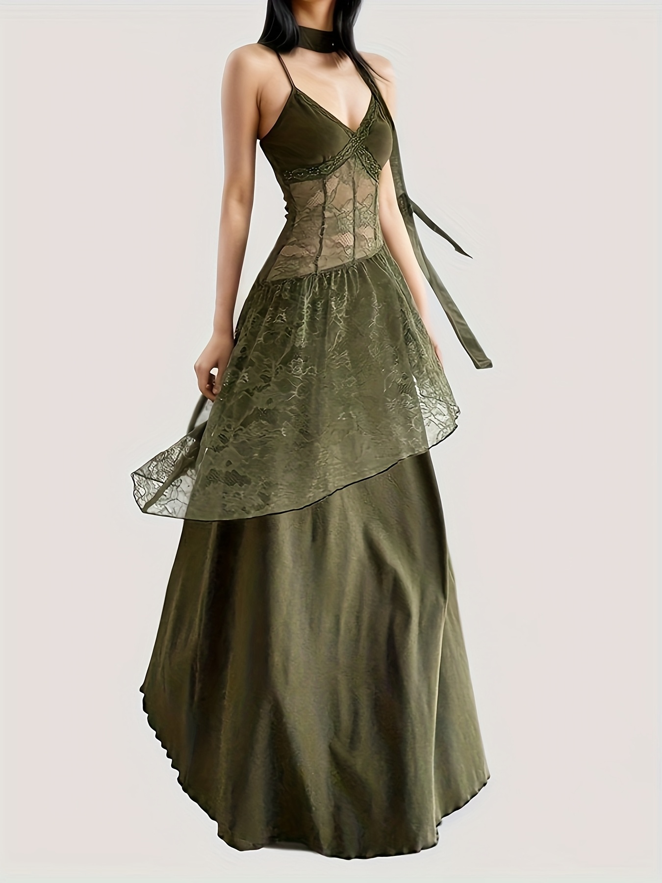 knee length dresses for ladies Long Sleeve Lace V-Neck Ivory Vintage Beach Wedding Dresses,MW299 main image 1