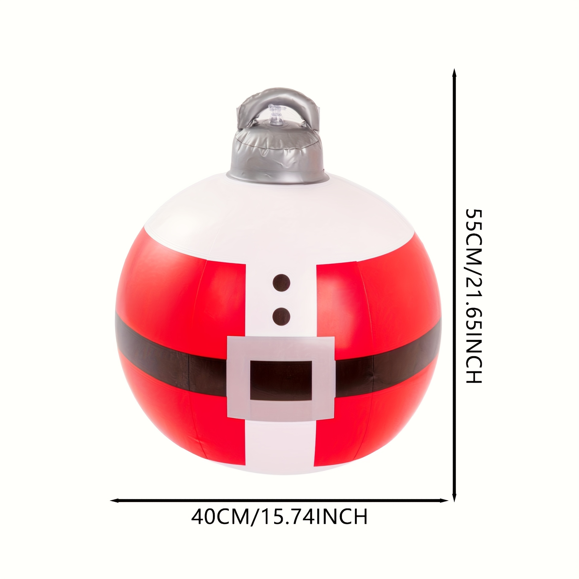 TEMU Durable Pvc Inflatable Christmas Ornaments Including Snowman, Reindeer, Gifts, And Christmas Tree | Perfect Outdoor Holiday Party Patio