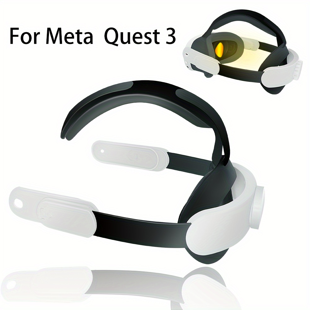 Enhanced Comfort Adjustable Head Strap Support Meta Quest 3: - Temu