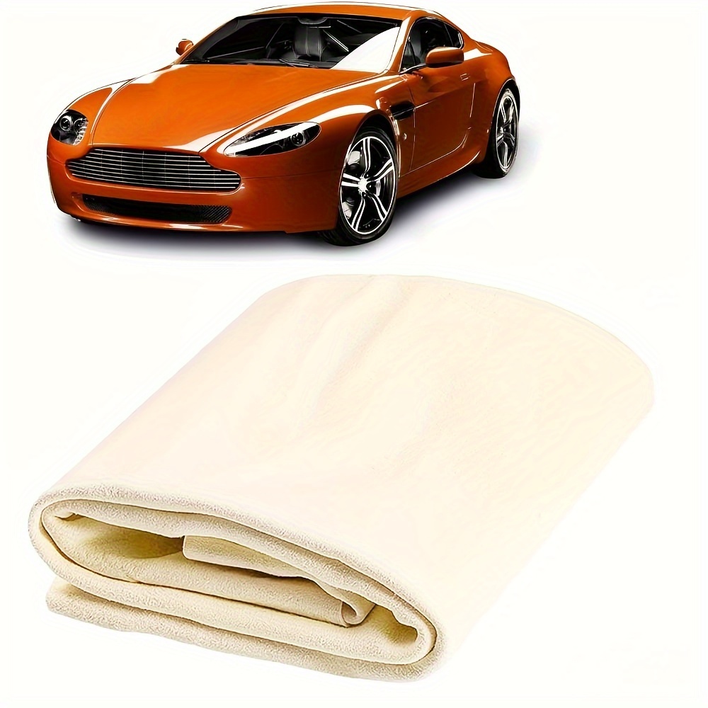 

1pc Car Cleaning Cloth, For Drying, For Car , Mirrors, &