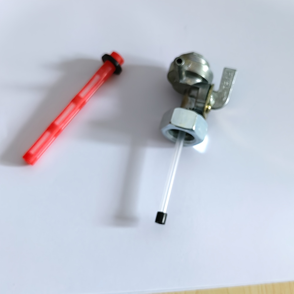 Image of Lvee M16*1.5 Motorcycle Fuelcock Petcock For Cb550f Cb750f Cb Fuel Tap Motorcycle Petcock Fuel Switch Red