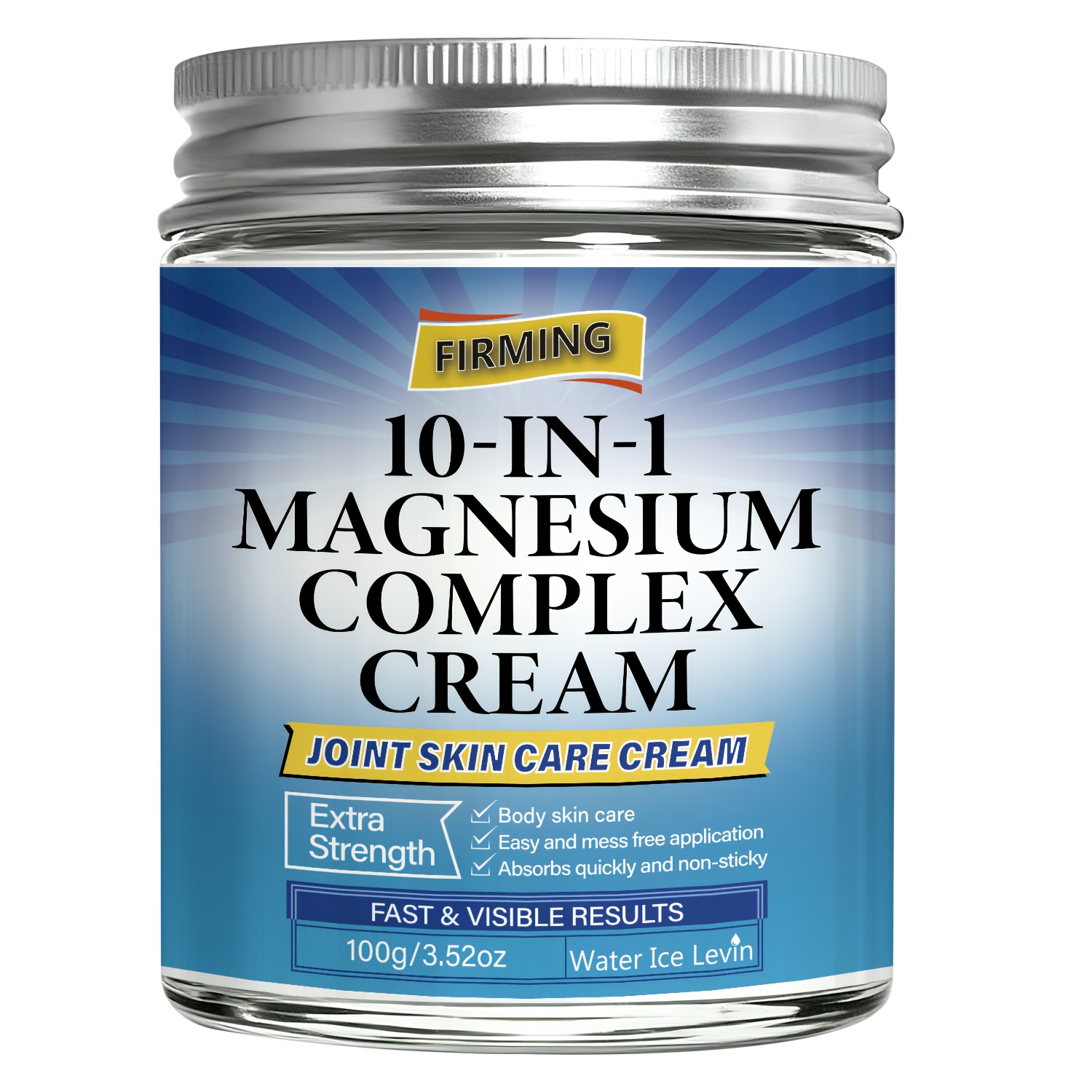 Image of 10-in-1 Compound Magnesium Cream, , Suitable For Knees, , Lumbar Spine, Neck, And All Body Areas. Easy To Apply, Quickly Absorbed, And Non-greasy