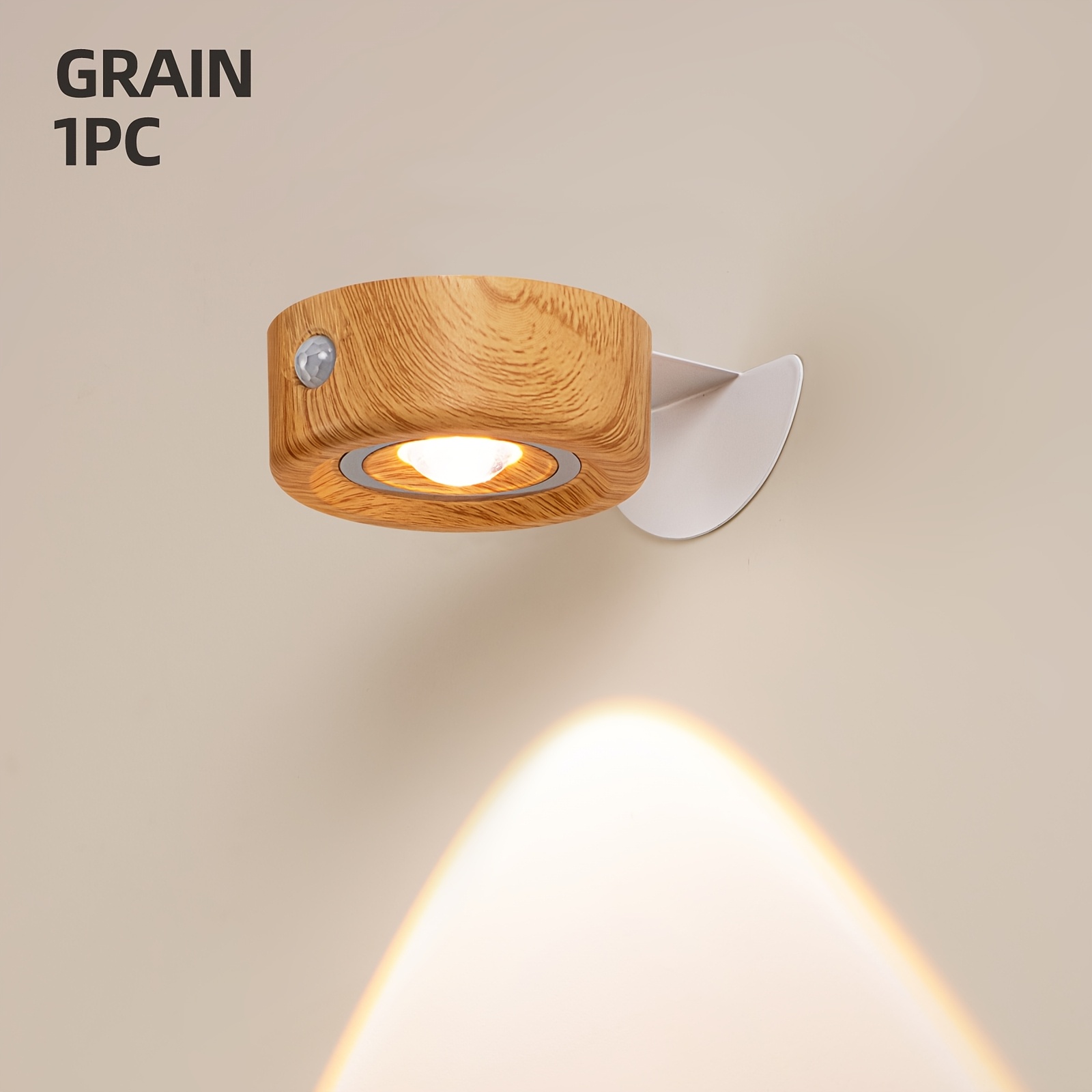 Modern USB Charging Wall Light, Adjustable LED Night Light