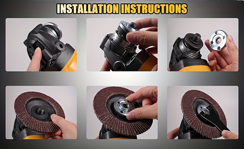 2025 Accu Haakse Slijper & Polijstmachine - Zware Lithium-Ion - Dual-Mode (/) Slijp- en Polijstmachine met Snellader, EU Stekker (230V), voor Metaalbewerking, DIY, Renovatie -