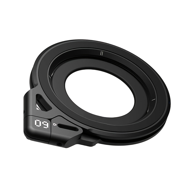 TEMU Magnetic | Omnidirectional Rotation | Compatible | Aluminum Alloy Structure | Stable Double-sided Magnetic Attachment | Includes Handle Ring