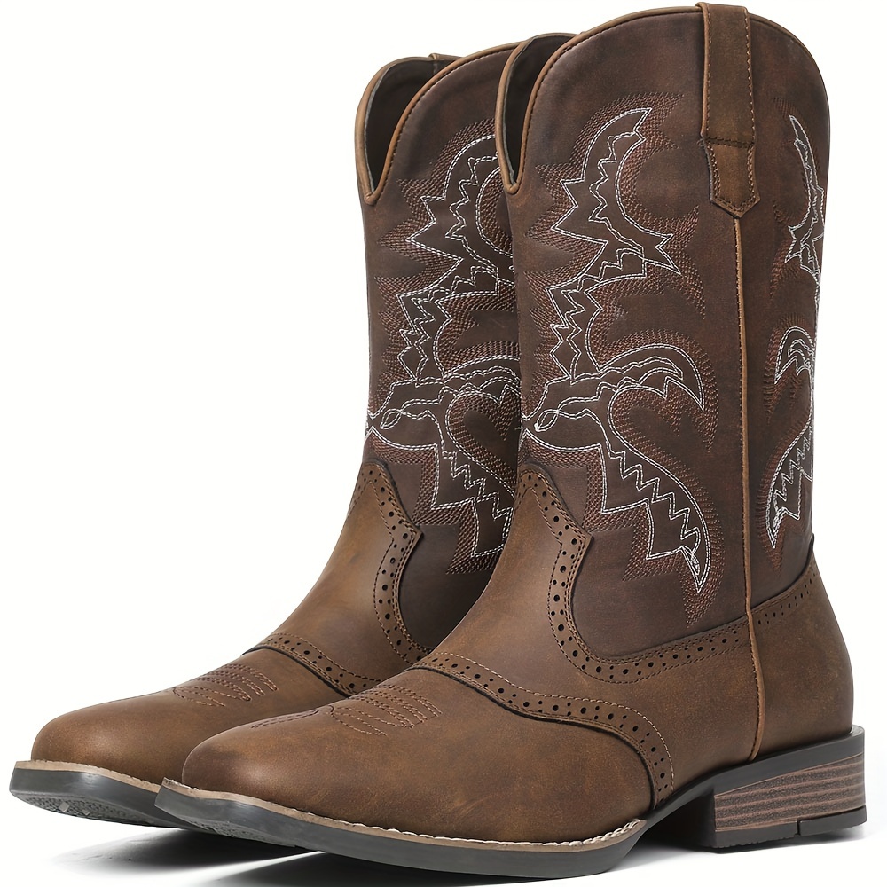 mens retro western boots
