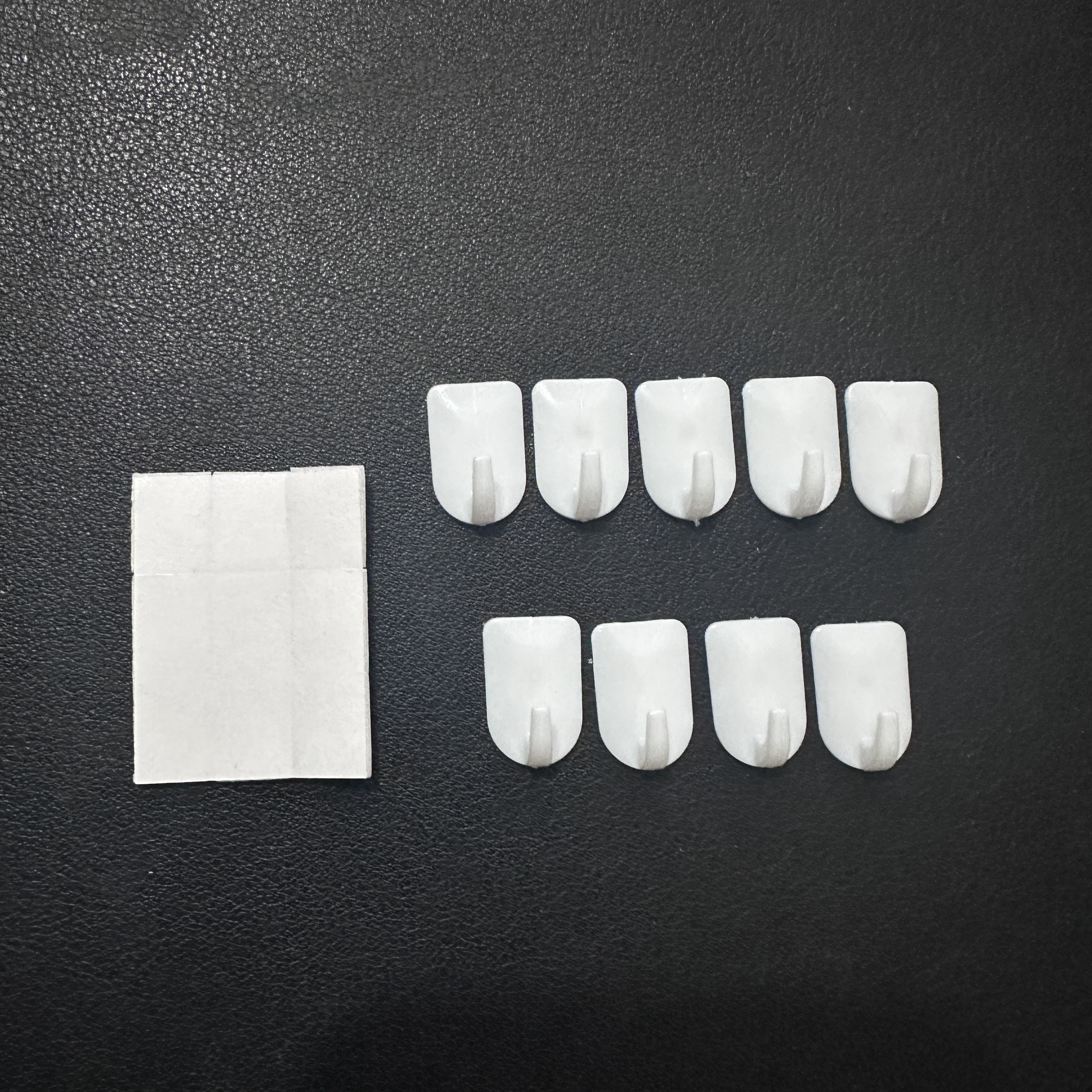 9pcs Mini Hook Set For Jewelry And Additions - , No Drilling Required Sticky Wall Hooks, Compact Storage Solution, Utility Hooks