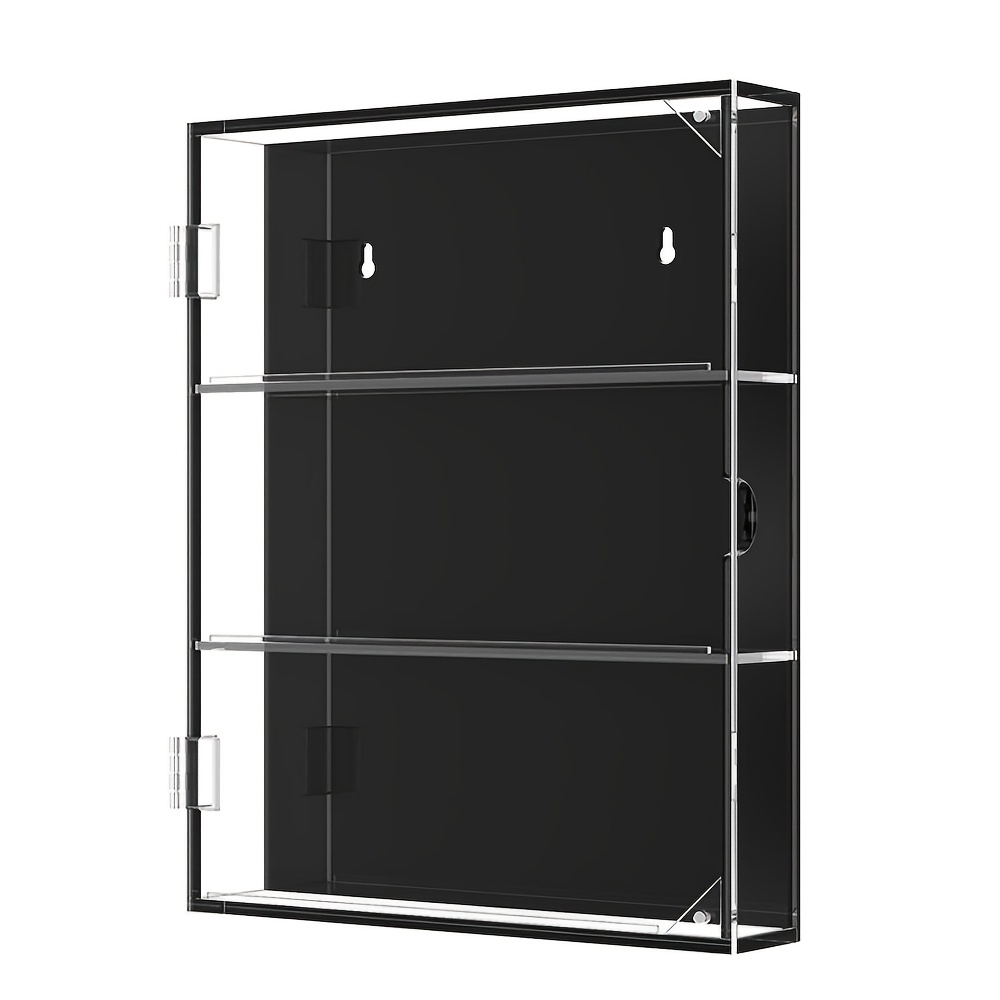 acrylic baseball card display case uv protection clear wall - Temu