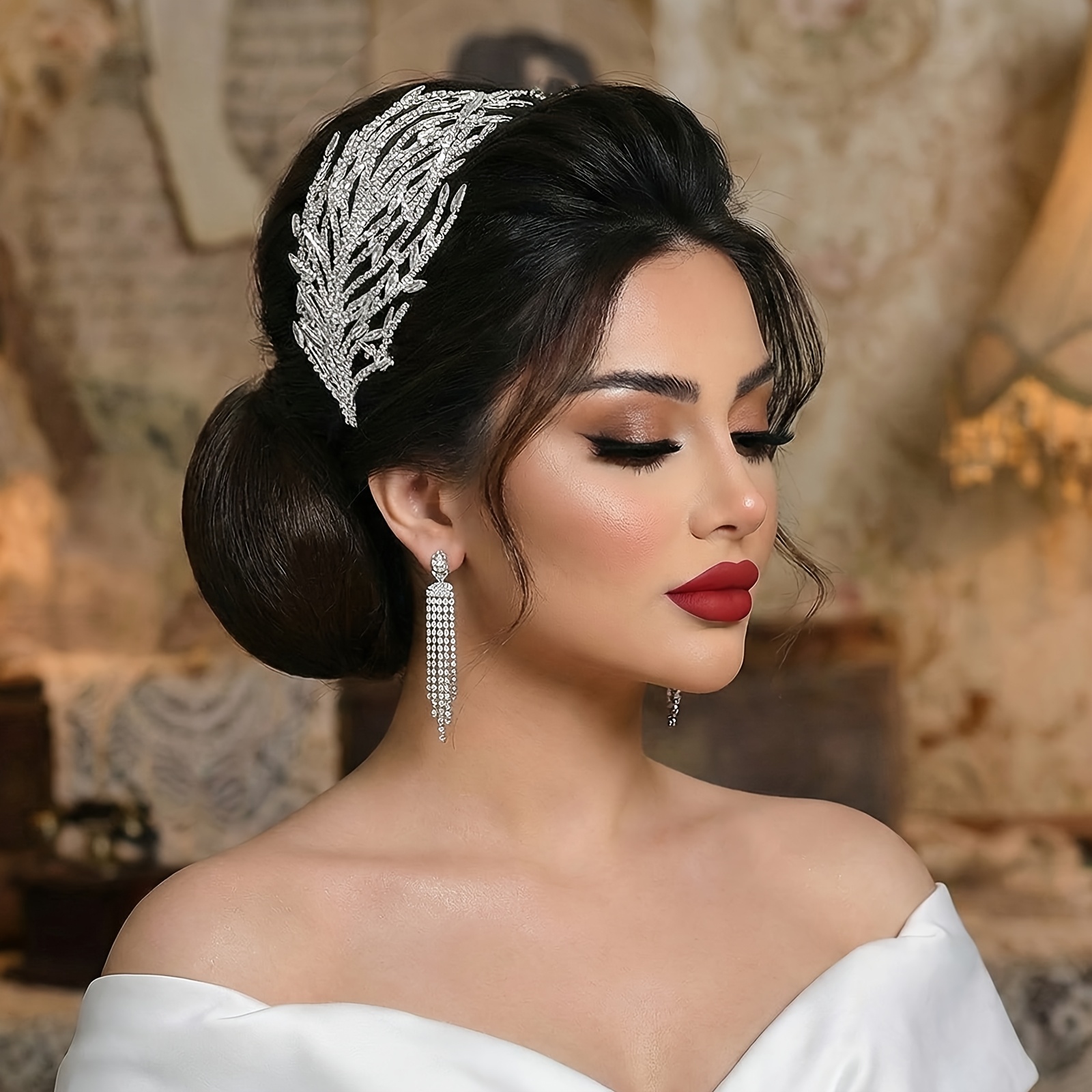 Fashion Baroque Women's Shiny Decorative Headband