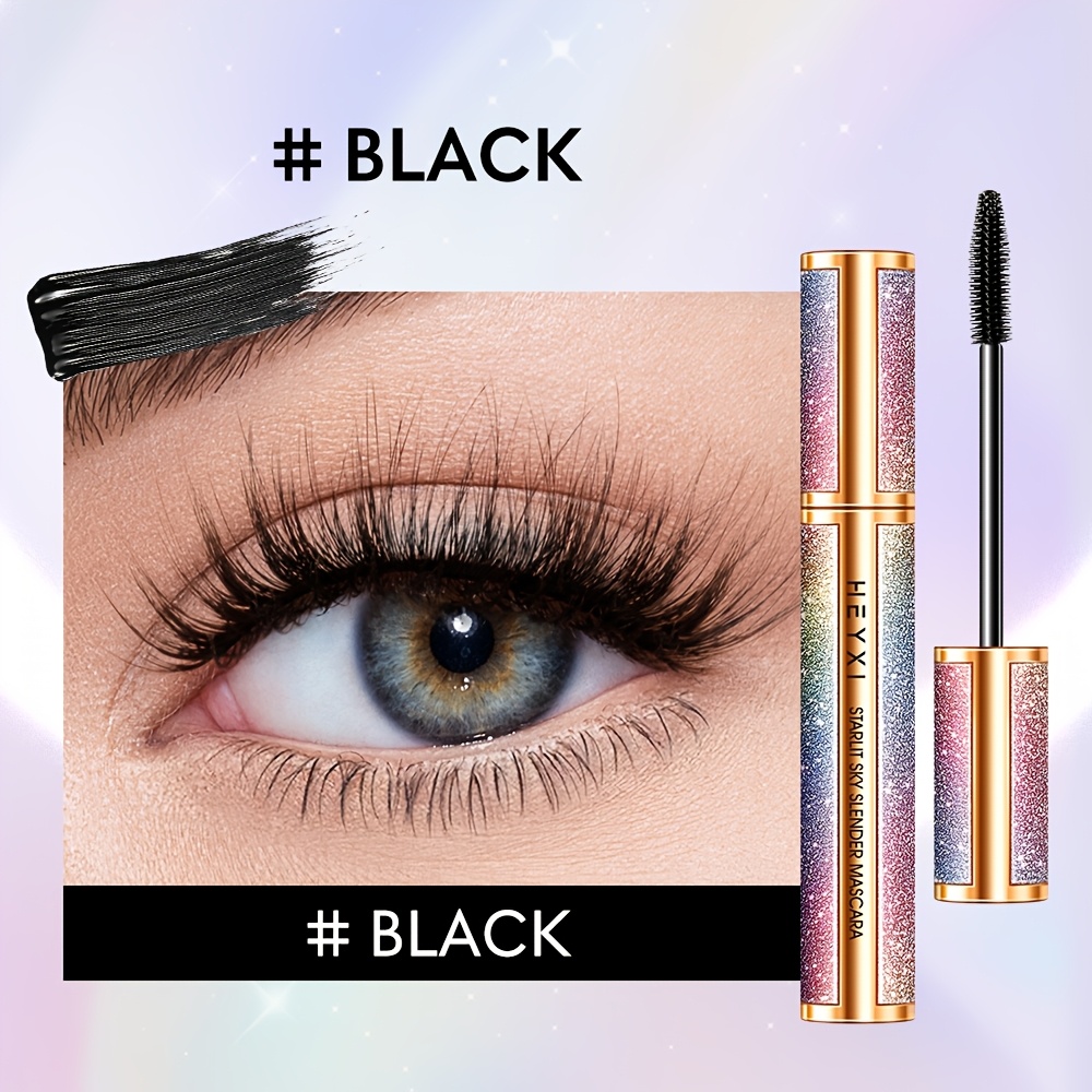 Waterproof Mascara, Volumizing And Lengthening Lashes, Provides And Definition, Perfect For Eye Makeup