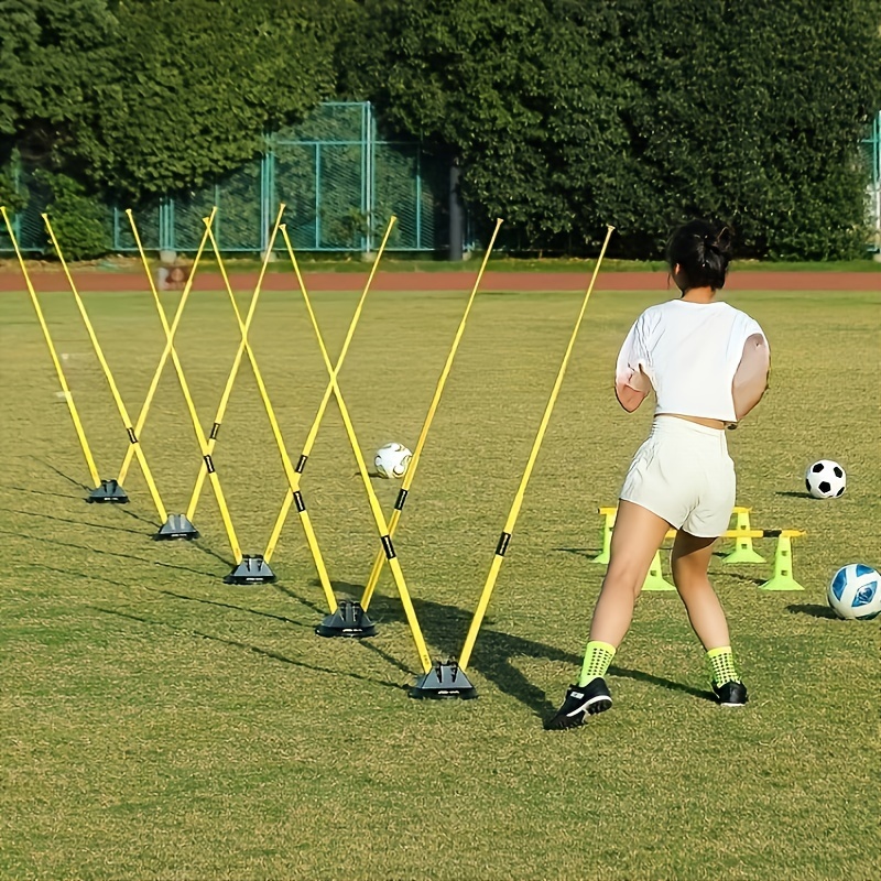 Speed Training Agility Poles 10-Pack Soccer Agility Poles