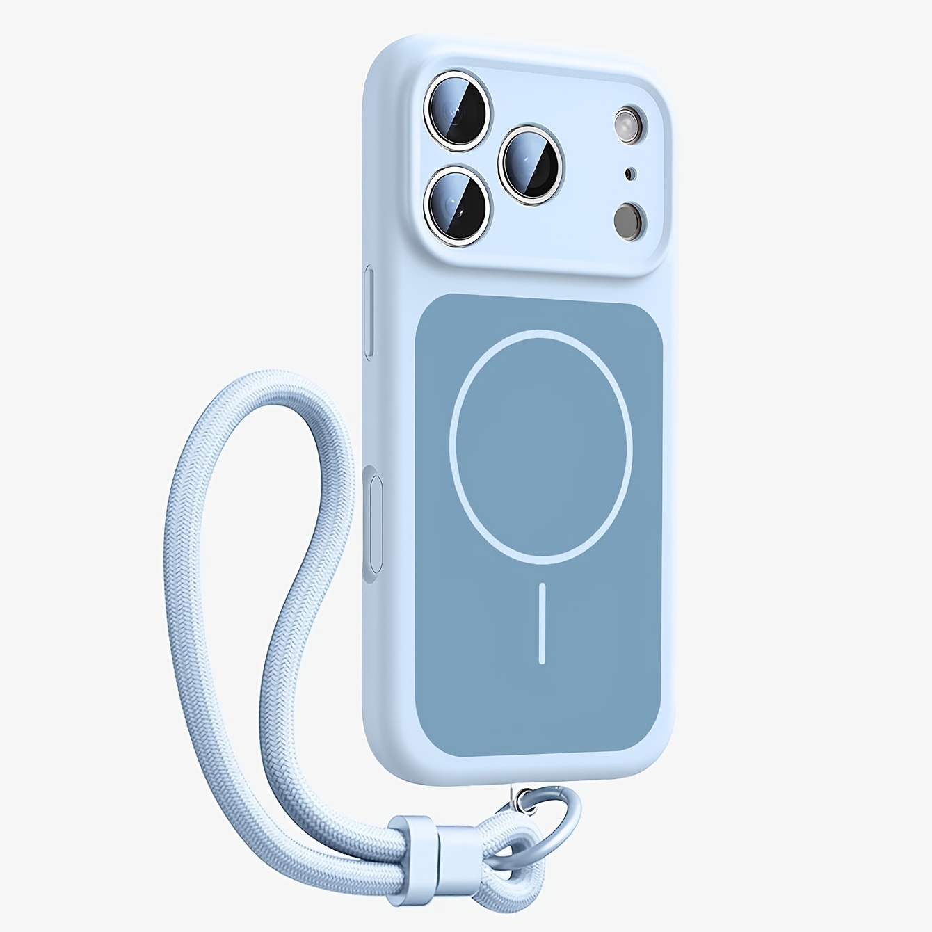TEMU Phone Case: Cute Dopamine Candy Magnetic Phone Case With Short Rope Wristband Compatible With Iphone 18 Pro Max 17 Pro Max 17 Pro 17 16 Pro 15