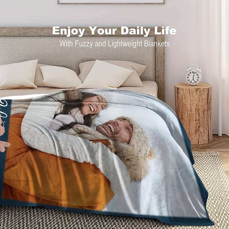 Anniversary Blanket Gifts For Him Her, Wedding Anniversary Blanket