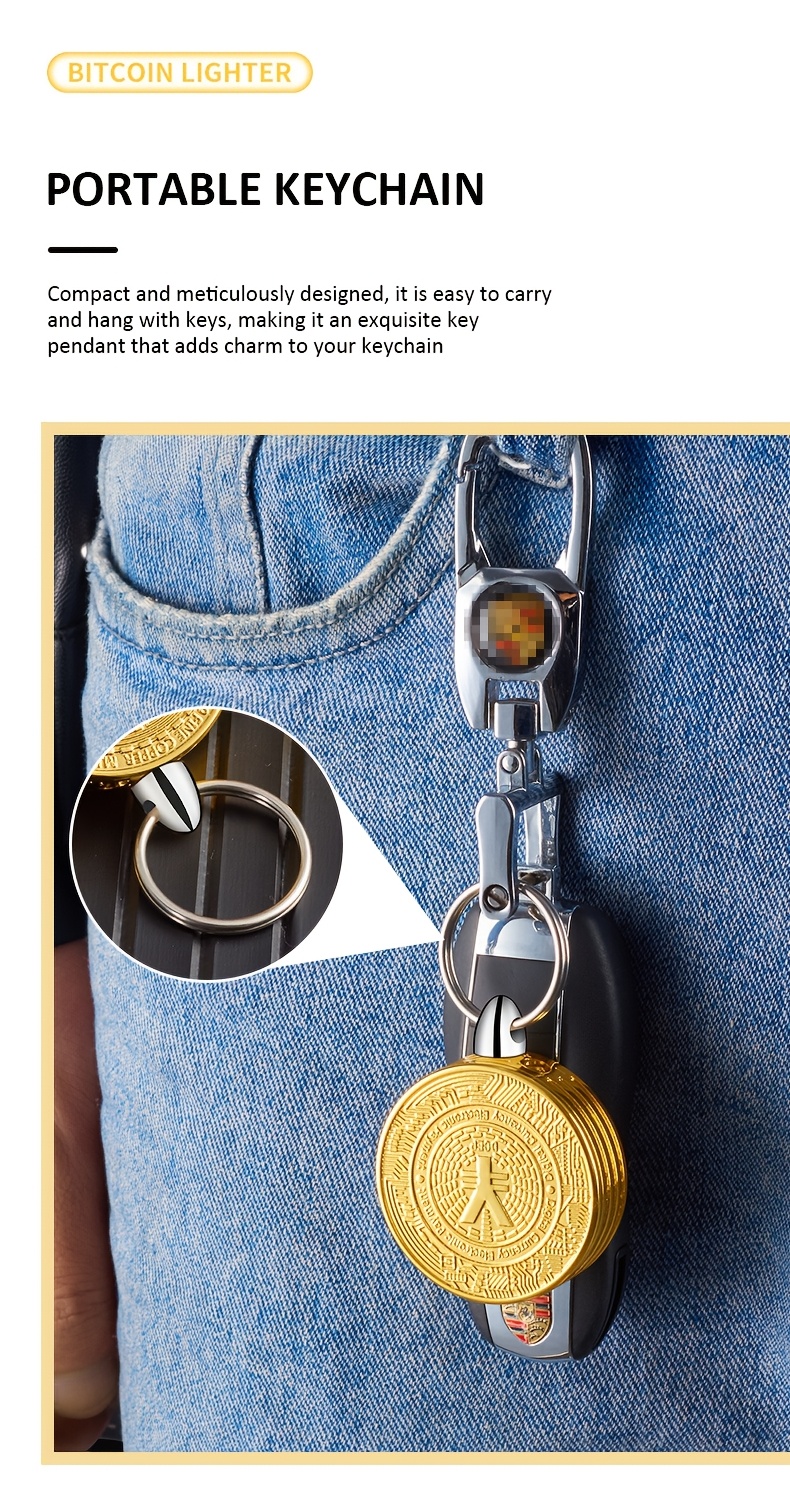 no butane   shaped butane lighter refillable adjustable flame size novelty lighter easy to carry outdoor lighter with keychain suitable for indoor and outdoor candles kitchen friends gifts christmas gifts Product details 3