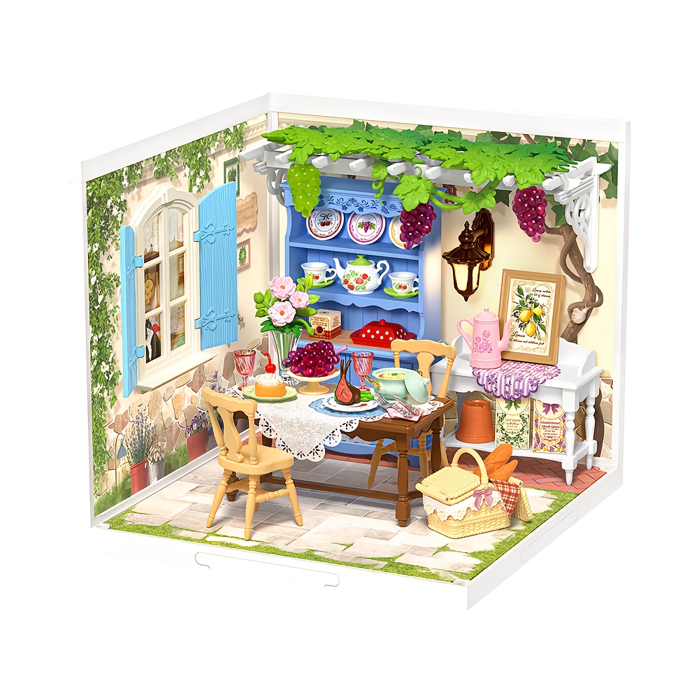 TEMU Rolife Super Creator Kits, Miniature House Model Building Sets Designed For Adults And Teens Aged 14 And Above, Crafts And Hobby Projects, And