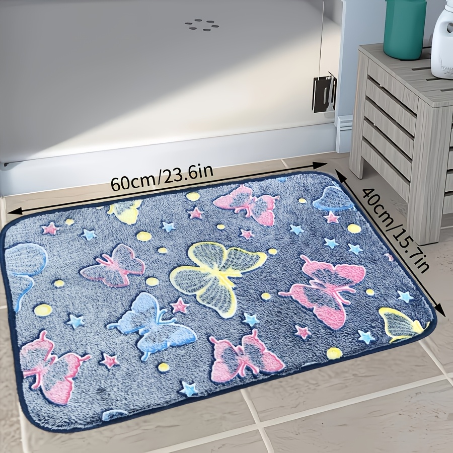 TEMU 1 pieza, Alfombra que en , Gruesa y Ultra , Cómoda y Antideslizante, Lavable a Máquina para una Fácil Limpieza. Adecuada para Habitaciones,