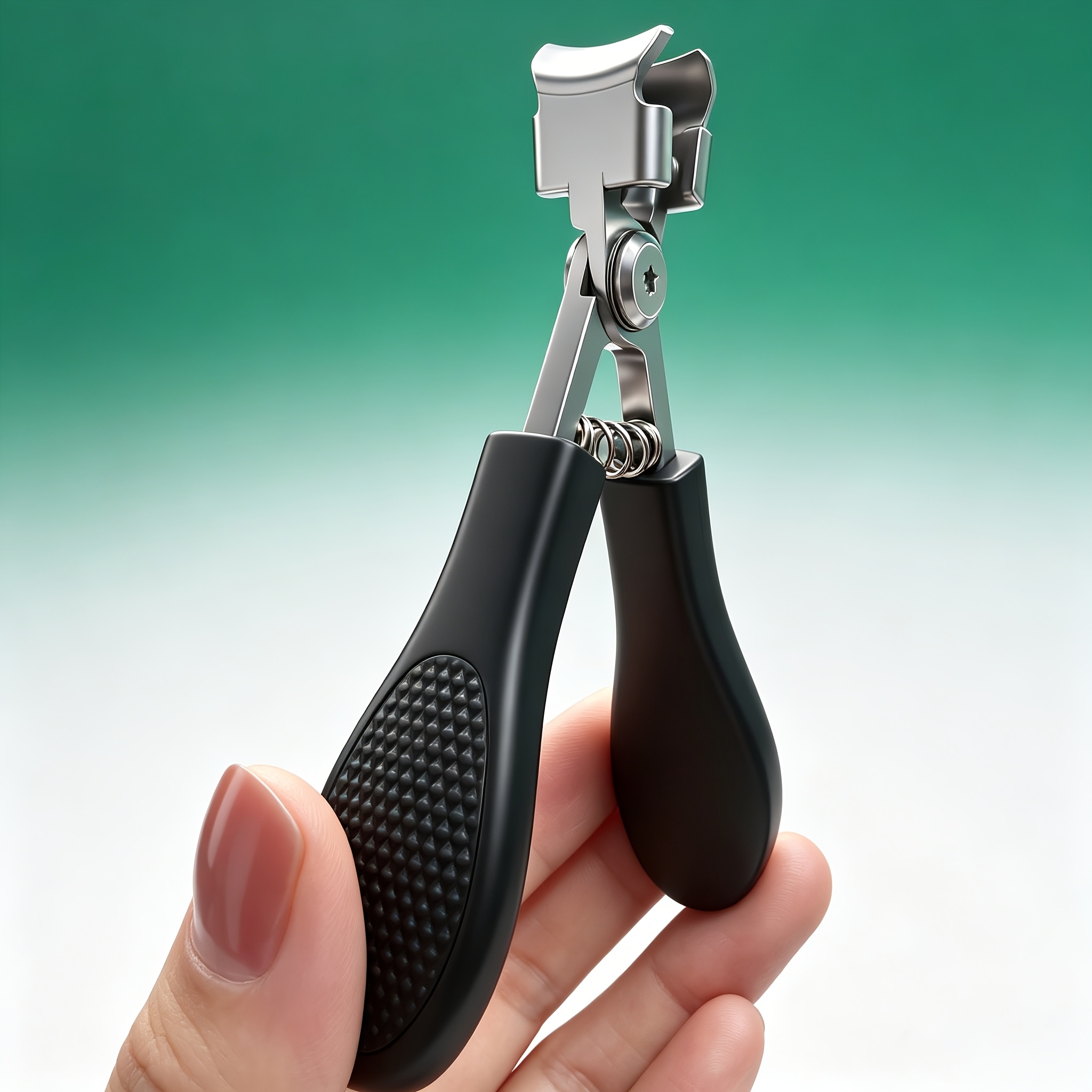 TEMU Coupe-ongles pour ongles épais, couteau à ongles avec poignée antidérapante, coupe-ongles, ciseaux à ongles en acier inoxydable, convient aux