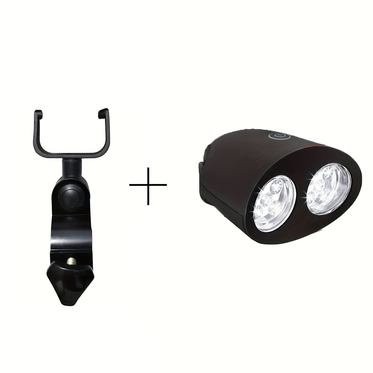 TEMU Rotatable Bbq Light With 13 Leds And Aluminum Clamp. Ideal For Outdoor Grilling, Bicycle Lighting, And Camping. Grill Accessory And Great Gift
