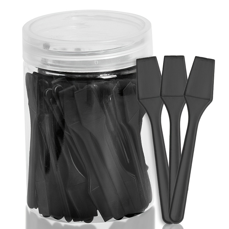TEMU 100 Cosmetic Scrapers-small Plastic Scrapers For Cosmetics, Creams And Handicrafts-cosmetic Scrapers- Mini-applicators For Mixing Creams, Skin