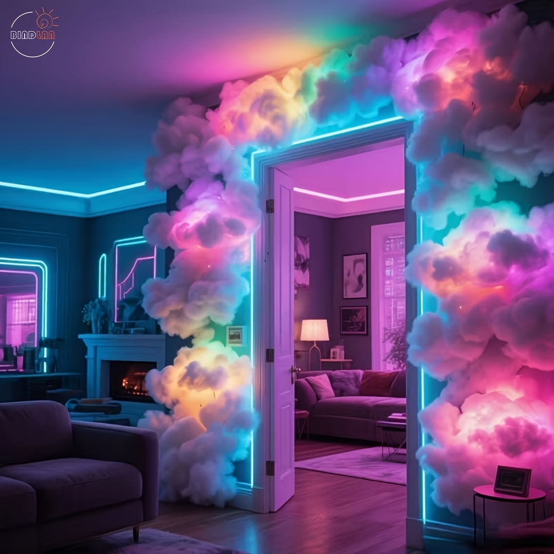 Thunder Cloud Light for Atmosphere Decor with Music Sync