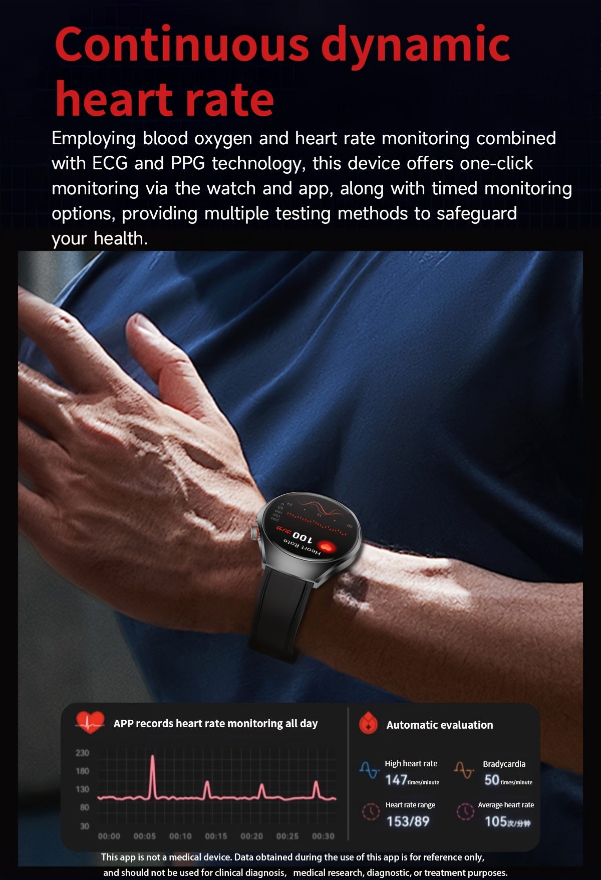 2026     watch 1 43 inch high definition full   supports wireless calls voice   one click sos for help 100 sports   remote monitoring fitness tracking suitable for   phones and for iphone Product details 10