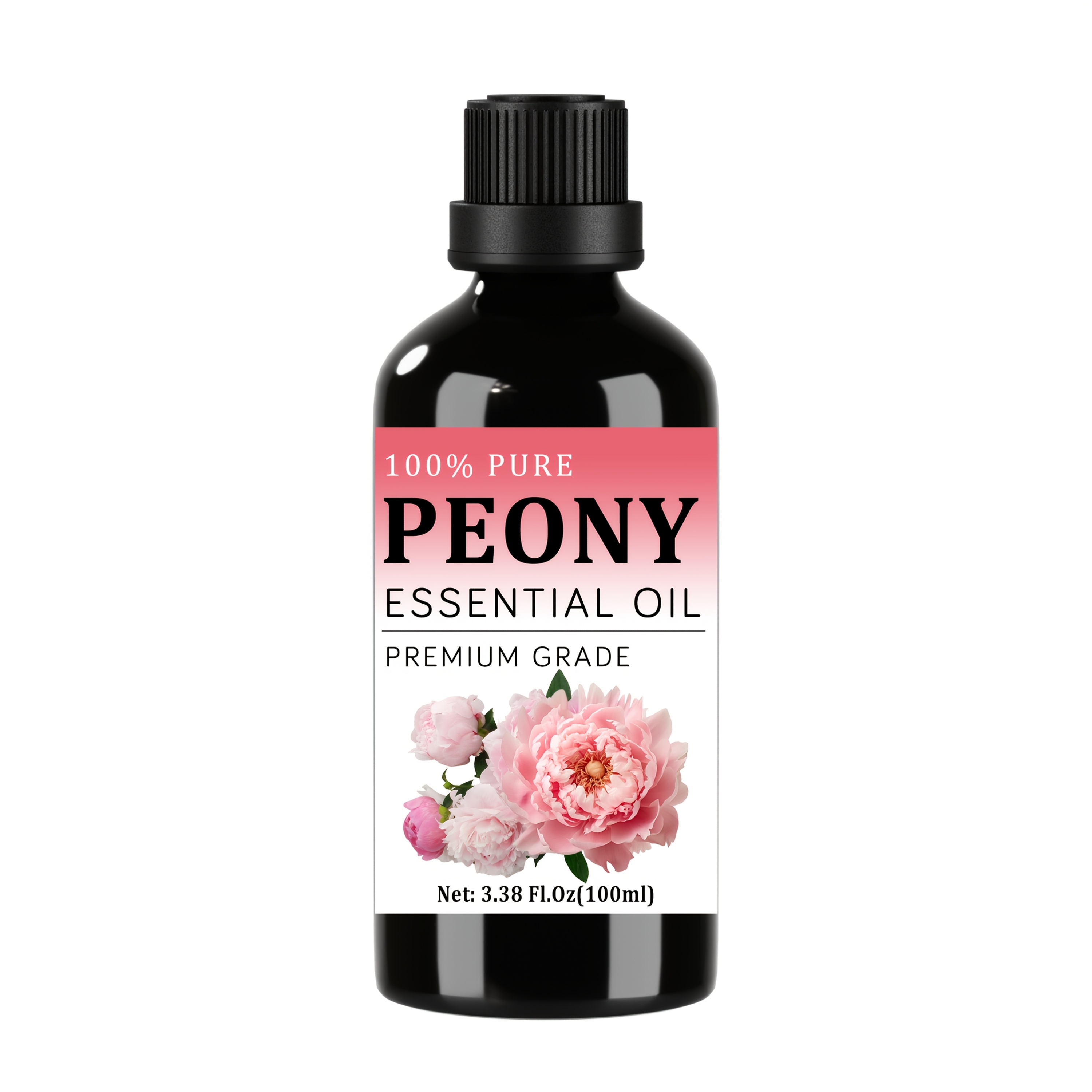 Peony Essential Oil – Premium, Plant Extract, Hypoallergenic – Moisturizing, Floral Fragrance – Suitable For Yoga, Meditation, And Bathing – Skincare, Cleansing, Massage Essential Oil
