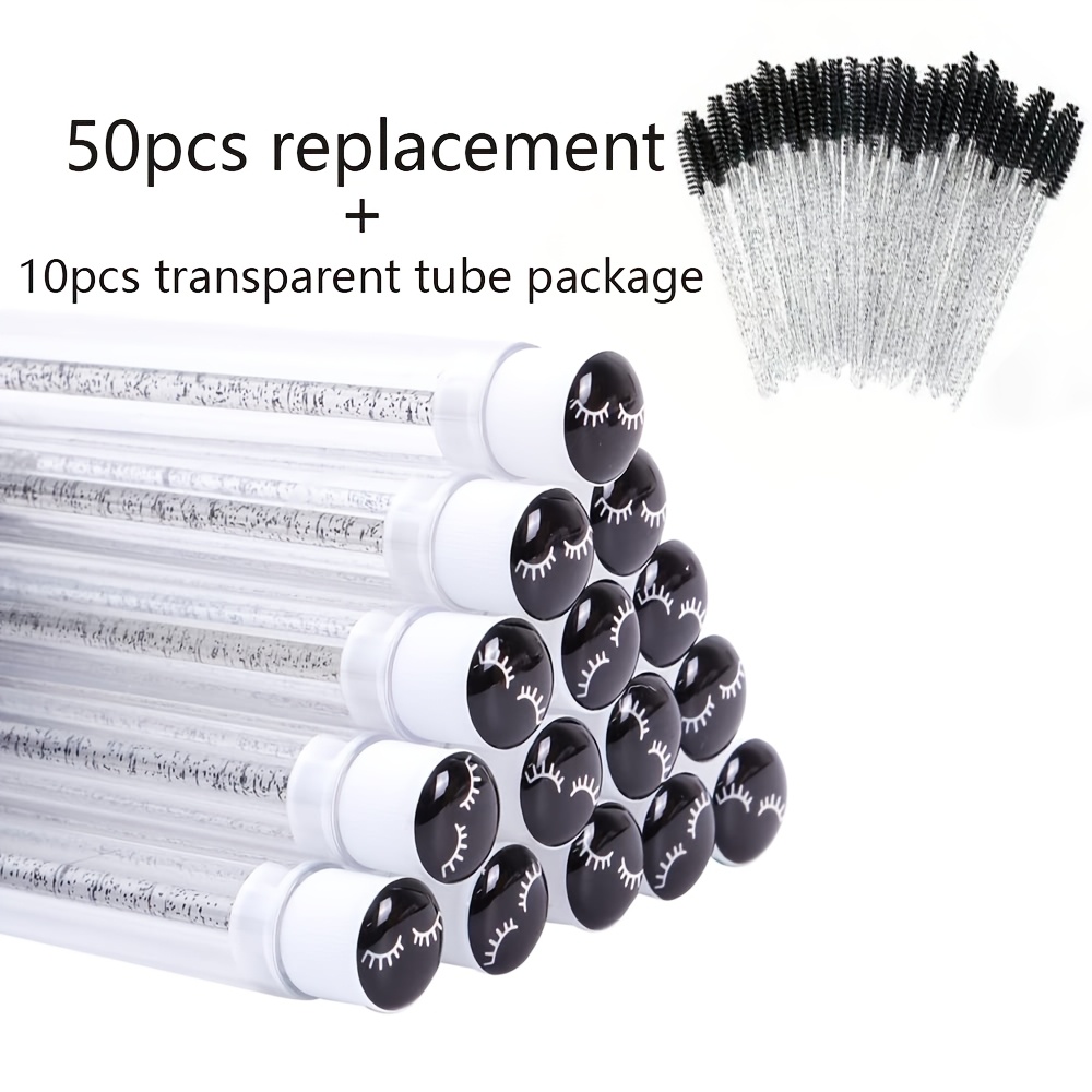 60 Beauty Tools For Eyelash Curling, Suitable For Grooming, Applying, And Extending Eyelashes. Portable Makeup Tools Ideal For Occasions Like Travel And Work, Perfect For Gifts Or Personal Use