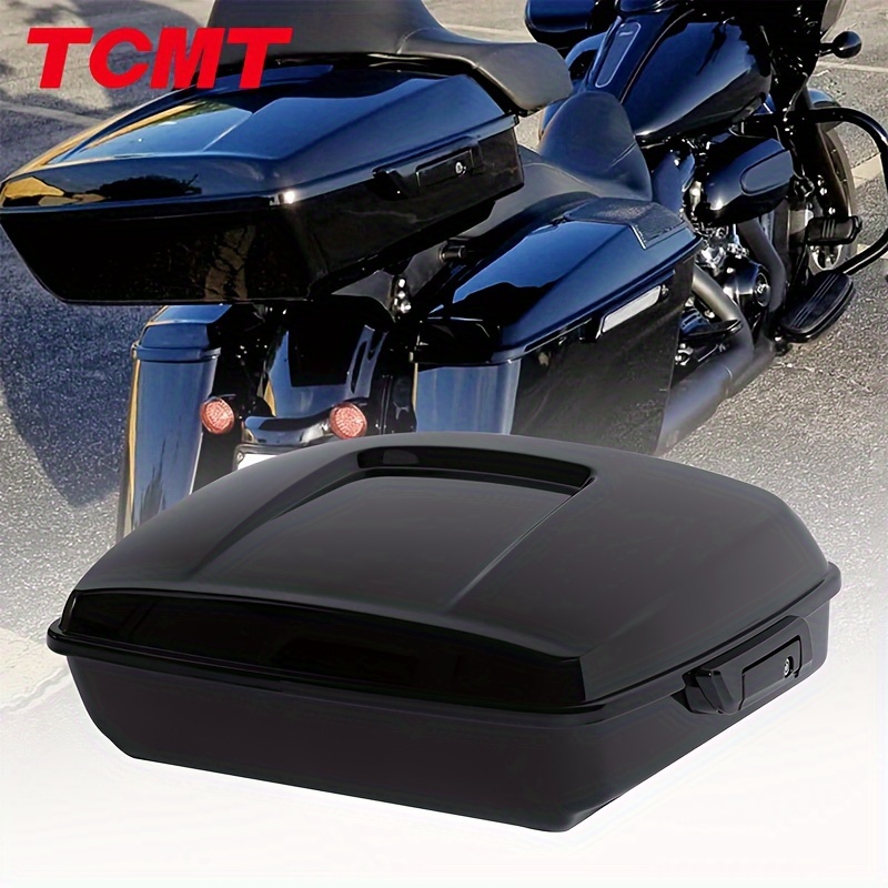 

Tcmt 10.7" Chopped Pack Trunk Fit For Harley Tour Pak Touring Street Electra Glide Road King 2014-2024