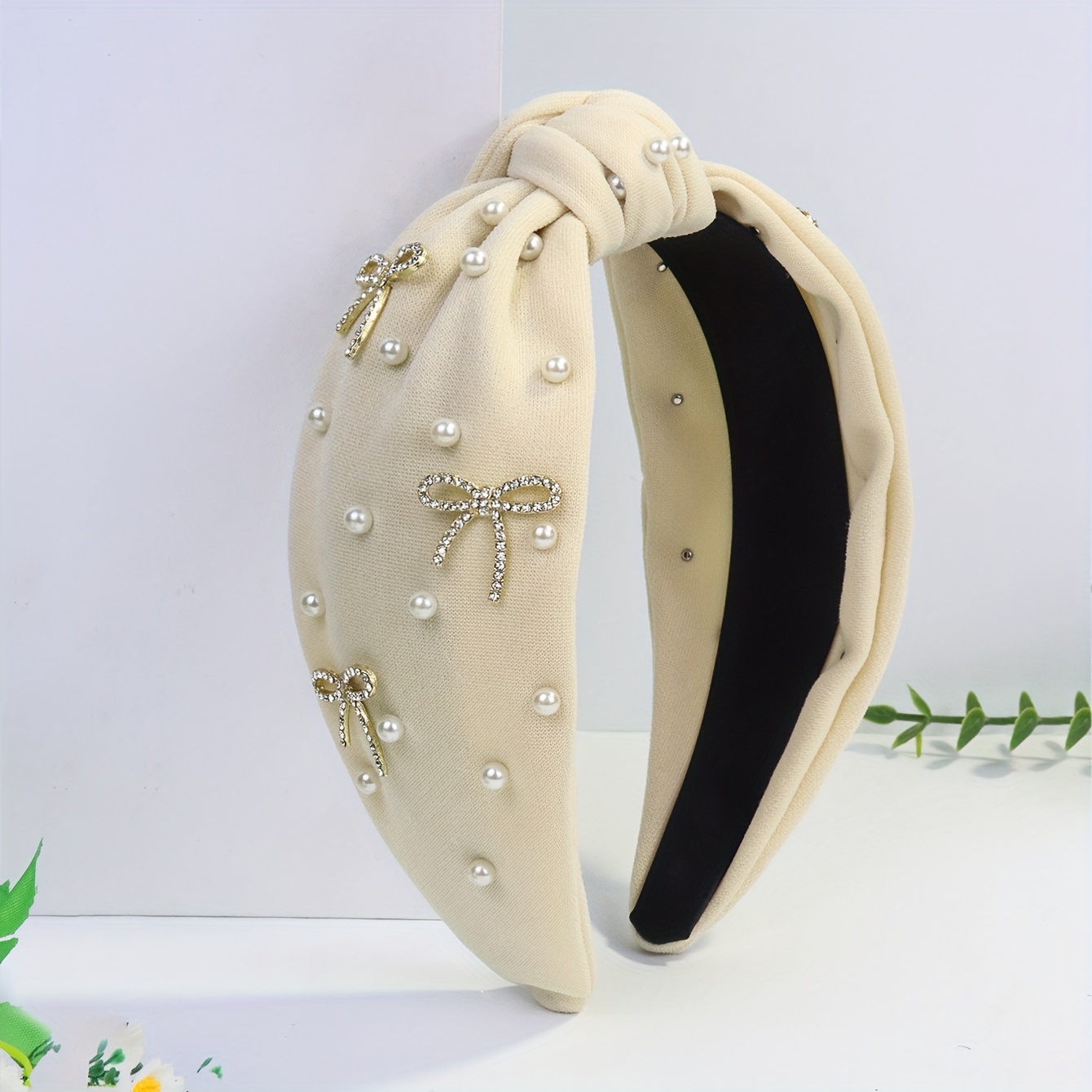 1pc elegant womens headband bow elegant cute - Temu display picture 2