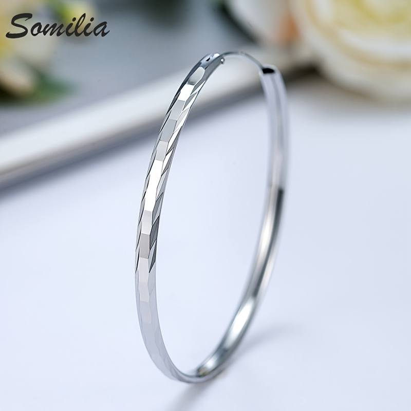 Women's Classic High-End Hoop Earrings, Bright Luster