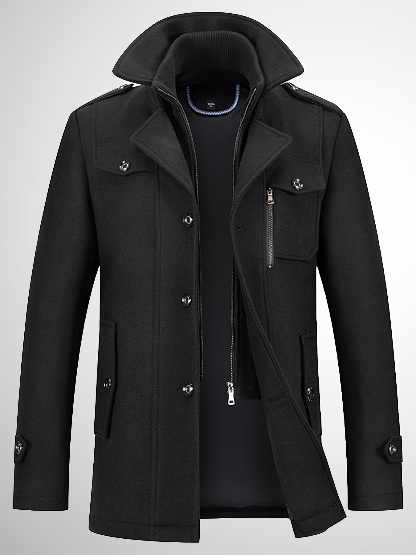 dress coats for men sold on Temu Canada