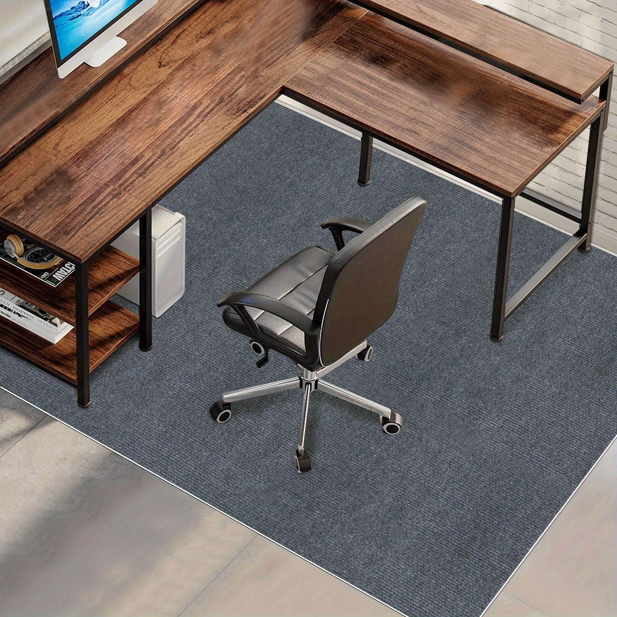 Office Chair Mat 90x120cm For Hardwood Floor, Office Chair Mat For Carpeting, Gaming Office Chair Mat For Hardwood Flooring, Carpet Protector, Chair Mat