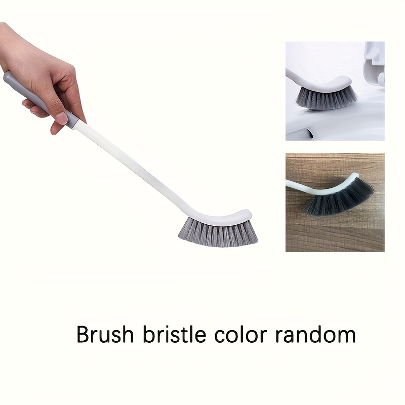 TEMU 1pc Toilet Brush, New European Style, Cleaning Dead Corner Brush, Toilet Brush, Toilet Cleaning Brush, Thickened Household Cleaning Tool, Wall