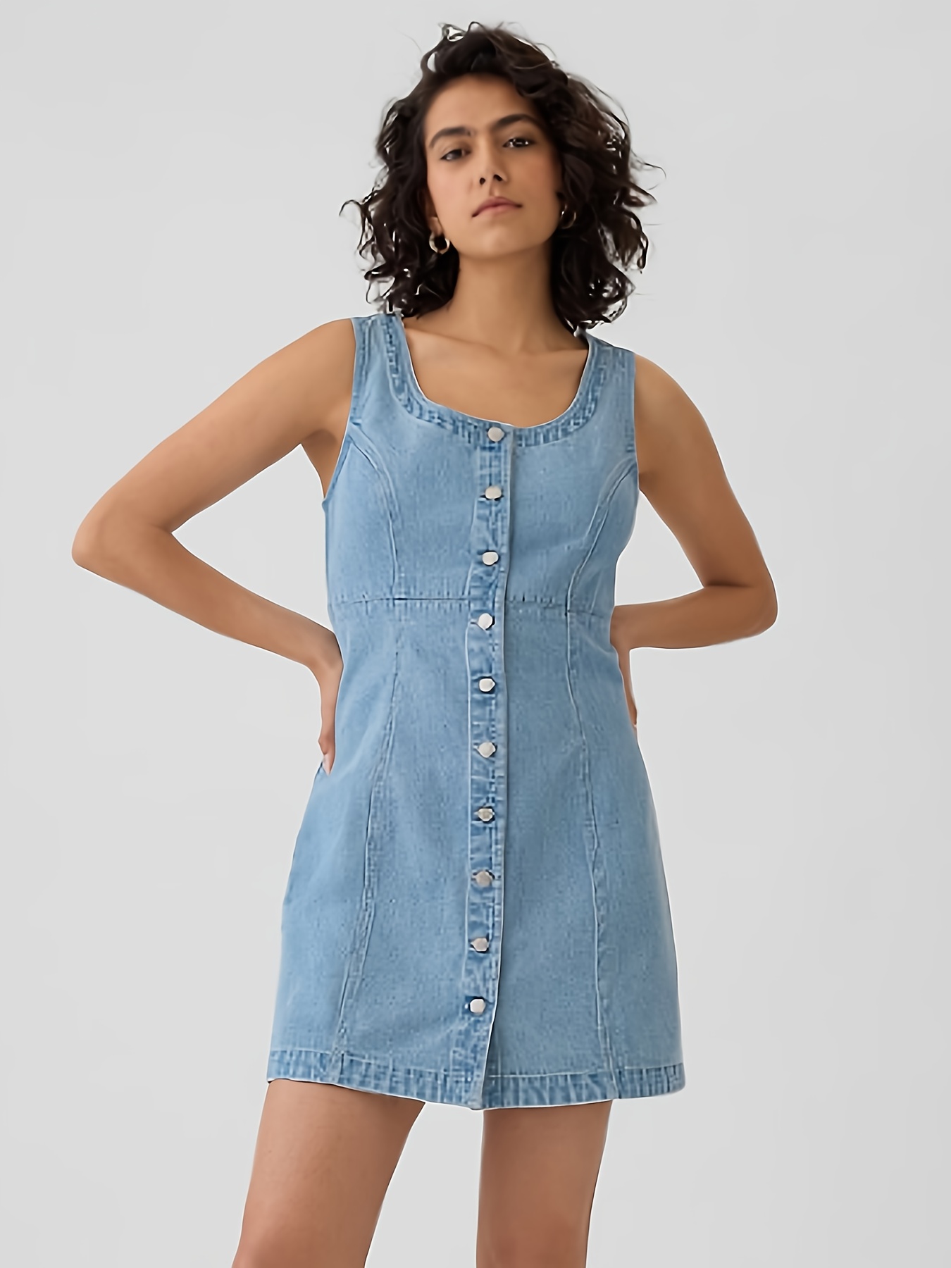 vestido mujer moda minimalista atuendos casuales Temu Mexico