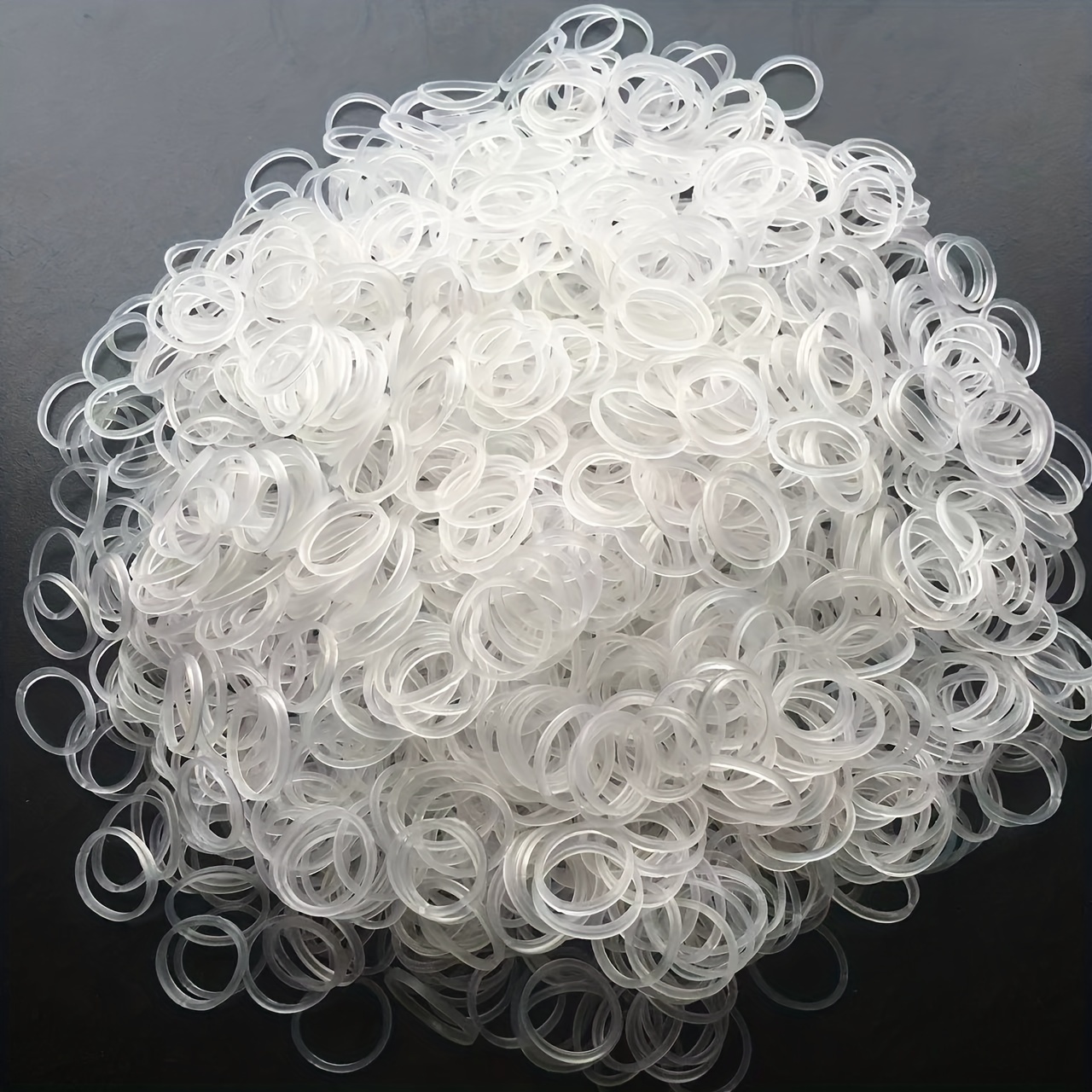 

/200/300/400/500pcs Silicone Rubber Elastomer High Cow Elastomer Resistant Rubber Transparent White Leather Industrial Leather Cover Diameter 2cm