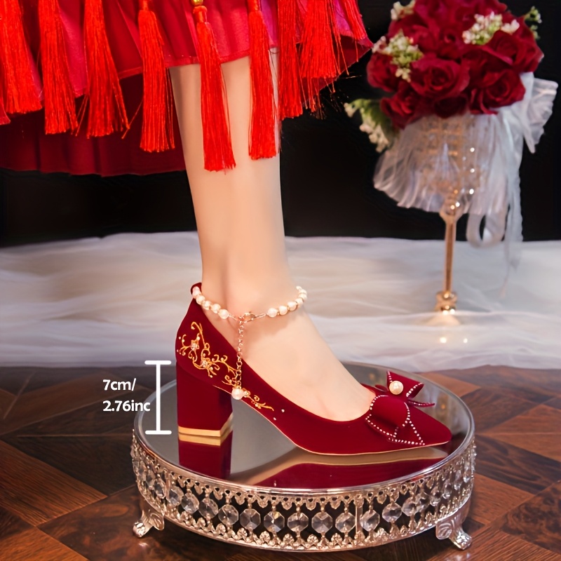 Heels Red Rose Shoes Company Womanish Shoes Rose Petals Stock