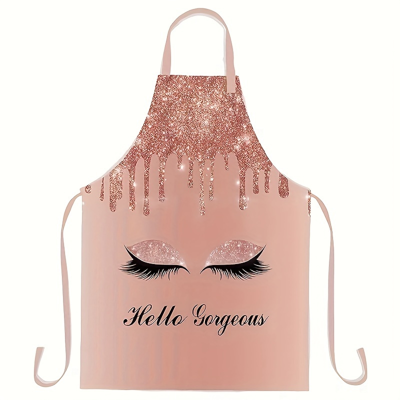 

Hello Gorgeous Hair Salon Apron - Waterproof, Durable, 100% Polyester, Washable Stylist Cape With Adjustable Neck For Men And Women