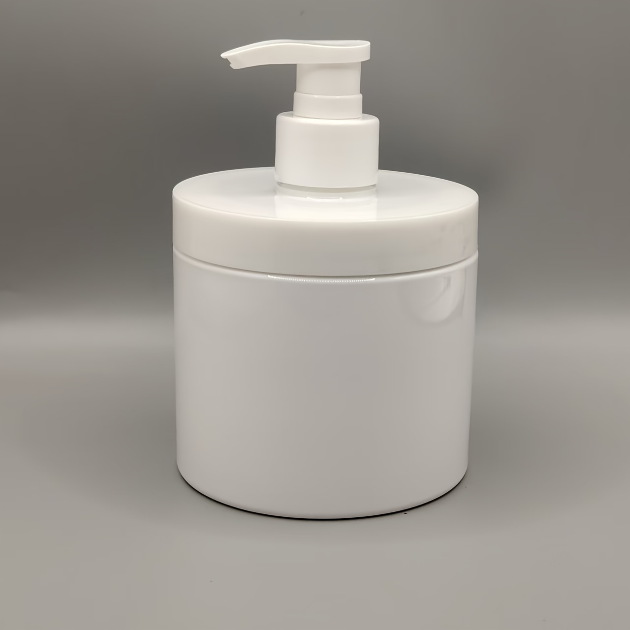TEMU A Simple White 500ml Cylinder, Used For Dispensing Lotion And Shower Gel, Made Of Pet Material, Creams And Bath Soaps, Features A Large Opening,