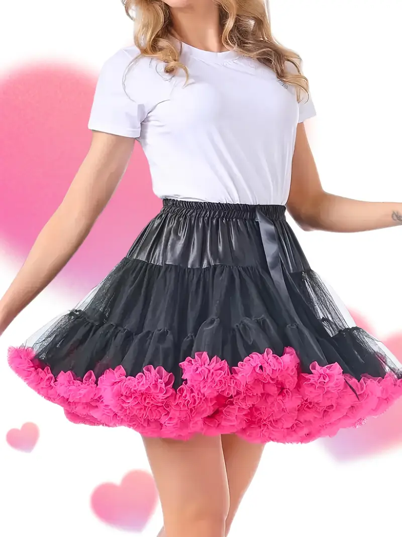 womens ballet tutu skirt fluffy layered hem non slip inner - Temu Mauritius womens ballet tutu skirt fluffy layered hem non slip inner - Temu Mauritius