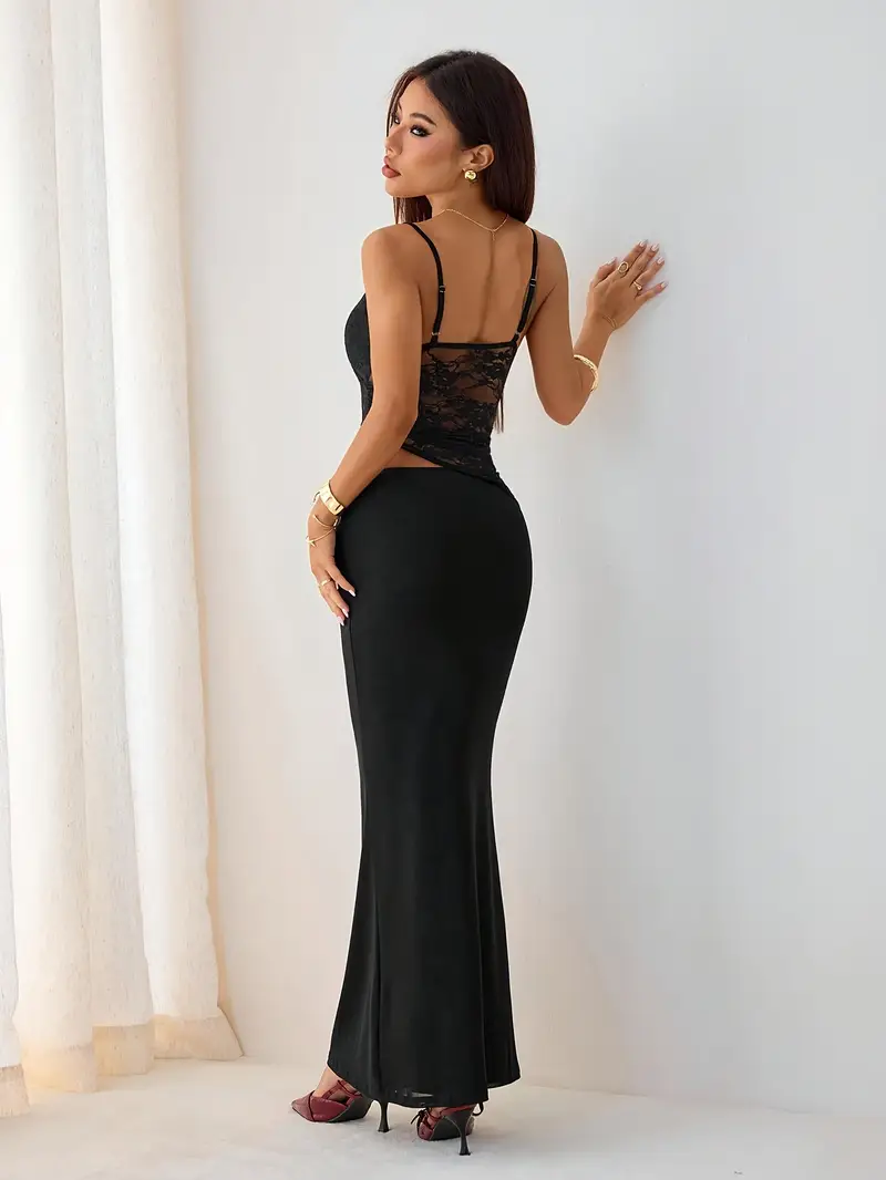womens summer y2k black lace sheer camisole skirt 2pcs - Temu Canada womens summer y2k black lace sheer camisole skirt 2pcs - Temu Canada