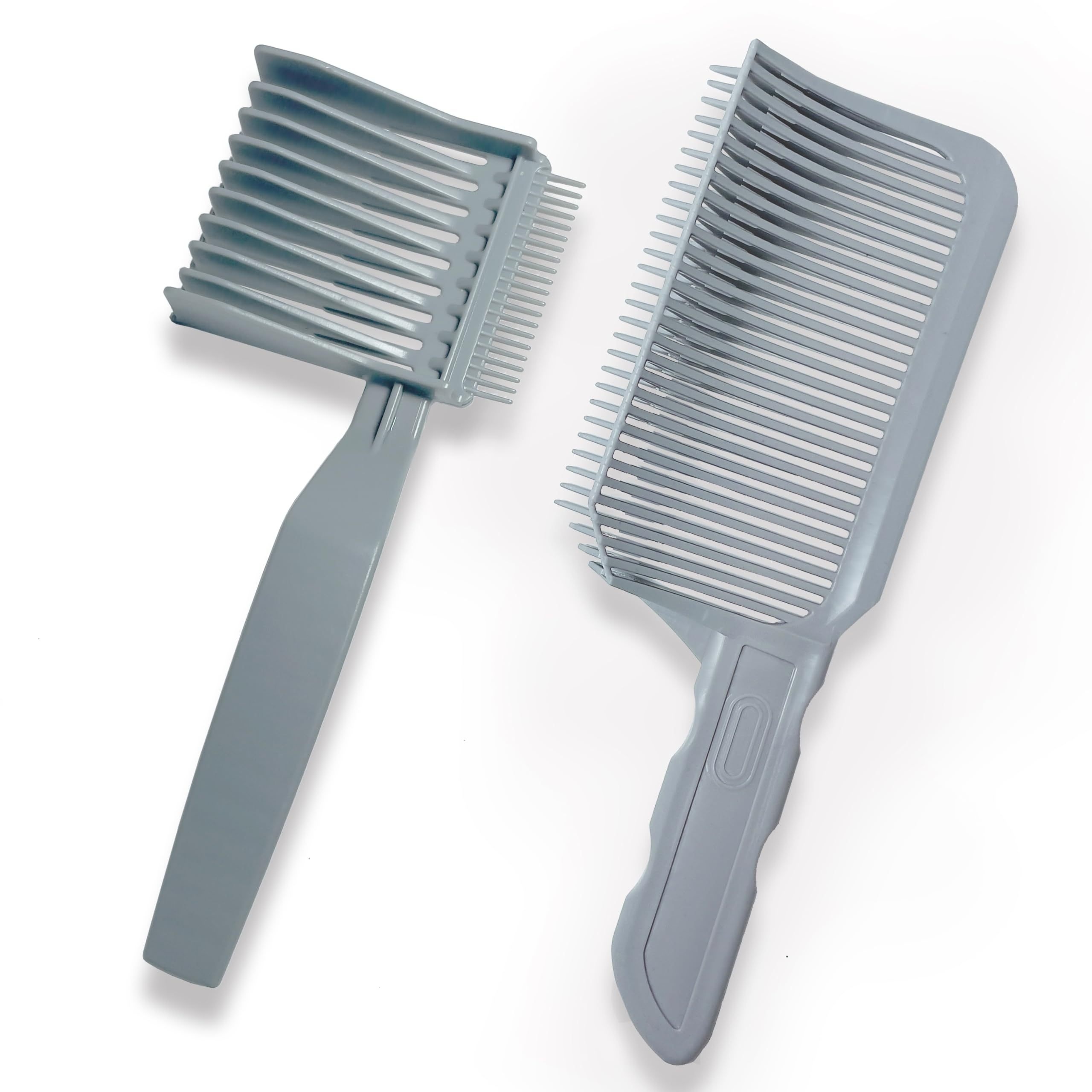 

2pcs/set Barber Fade Combs, Professional Hair Cutting Blending Combs, Heat Resistant Flat Top Combs, Barber Salon Supplies