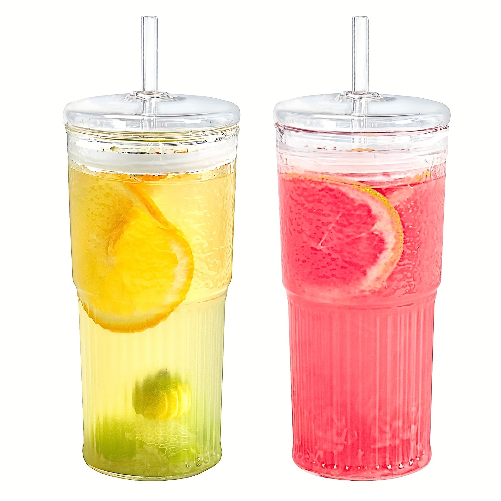 

2pcs And , 20 Oz Borosilicate Iced