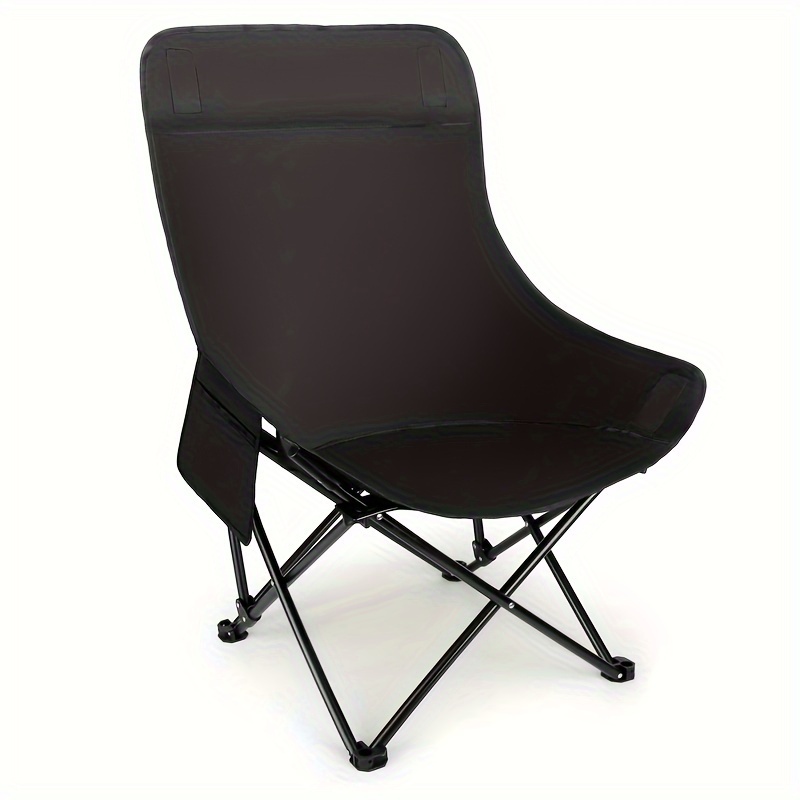 

Portable Outdoor Camping Chair, Foldable Moon Chair, Ideal For Fishing And Backyard Relaxation