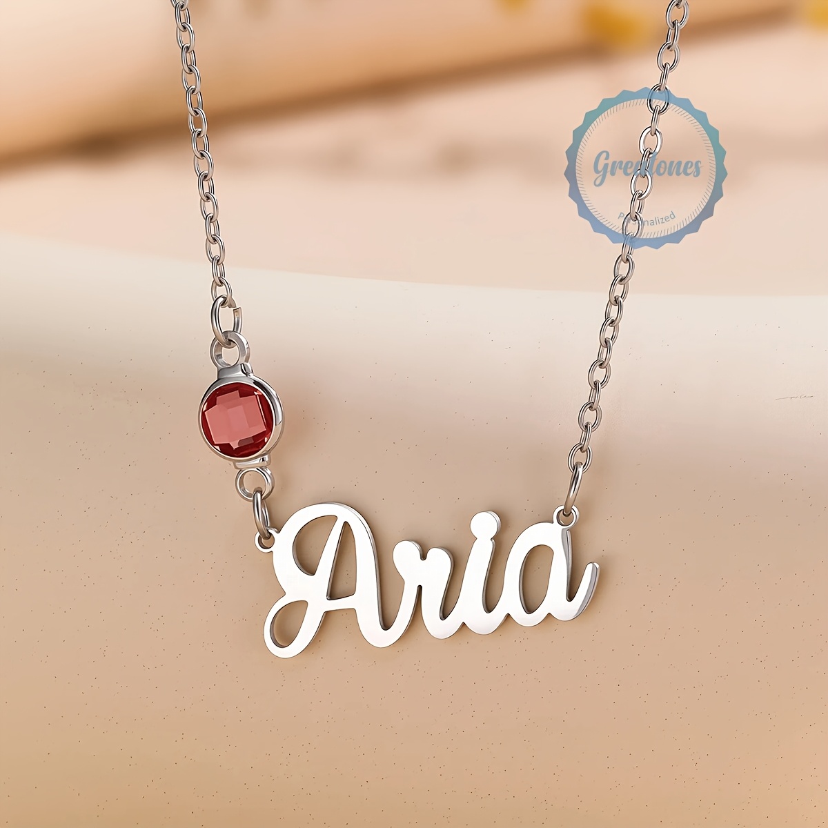Custom Name Necklace, Minimalist Dainty Chain for Her