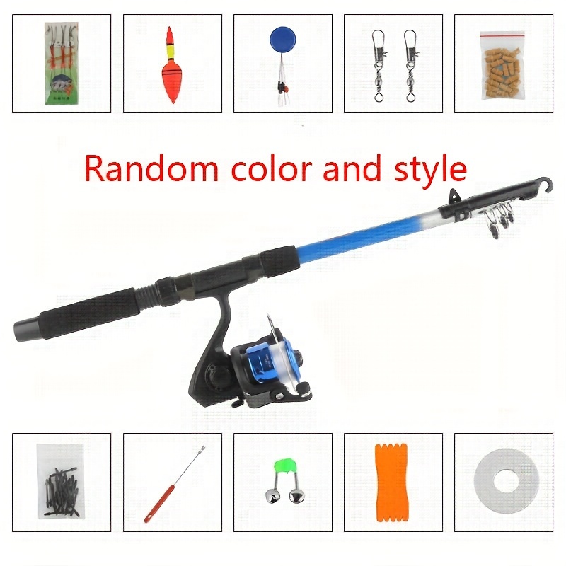 Complete Fishing Set: Rod, Reel, Bag & Accessories - Perfect For All  Anglers!