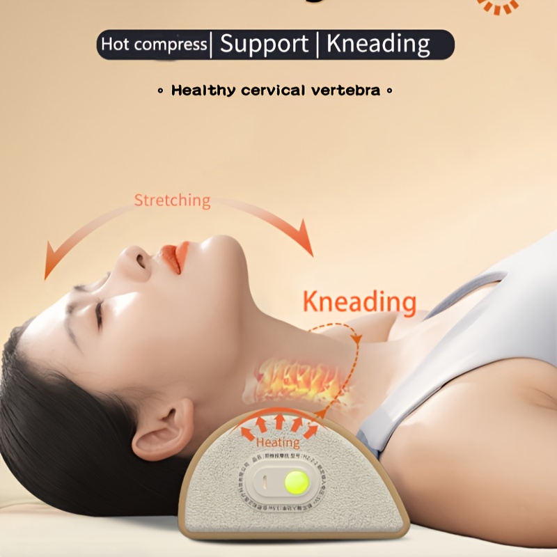 

Neck Massage Pillow, Neck Massager, Neck Protection Hot Compress Pillow, Shoulder Neck Back Massage Pillow, Neck Leg Sole Full Body Cervical Massage Pillow