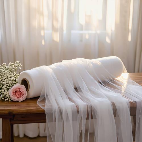 1 roll 5m 8m 20m lengths extra long white tulle curtain high stretch sheer suitable for weddings showers birthdays christmas decorations wedding arch drapes bridal backdrop fabric