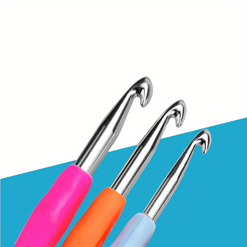 Crochet Hook Set Ergonomic Soft Grip Handles Arthritic Hands Temu New