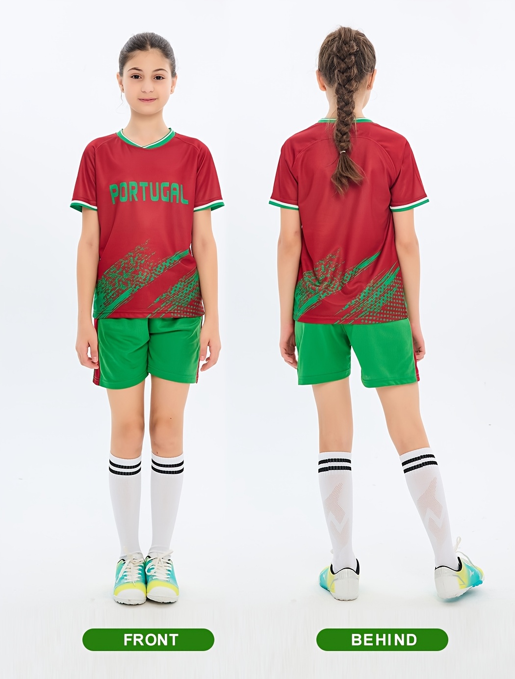 conjunto uniforme fútbol niños impresión equipo Temu Spain