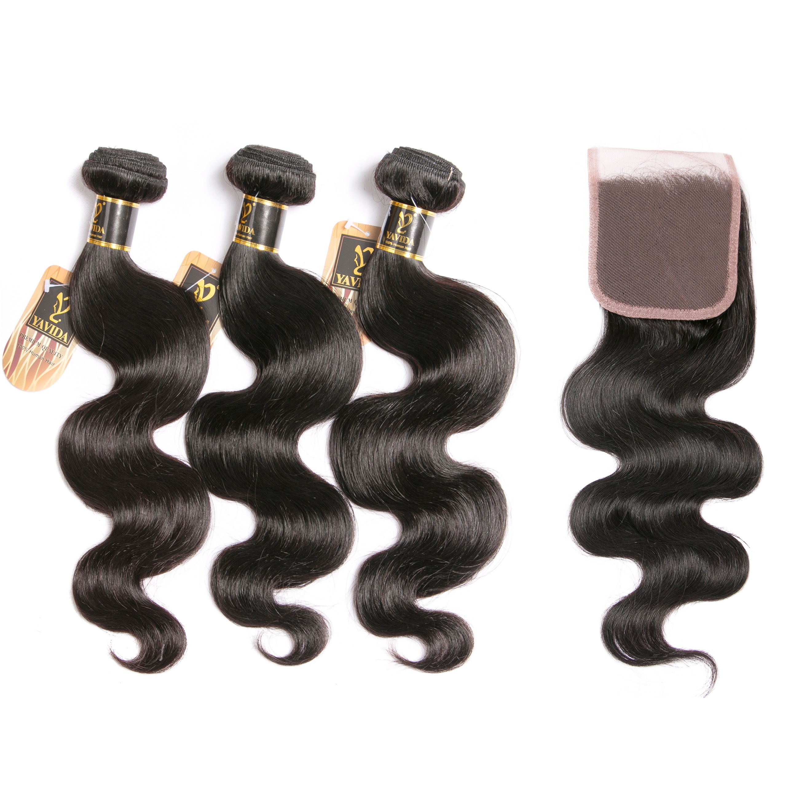 body   bundles with closure 100   brazilian body wave human hair weave with 4x4 free part lace closure   details 3